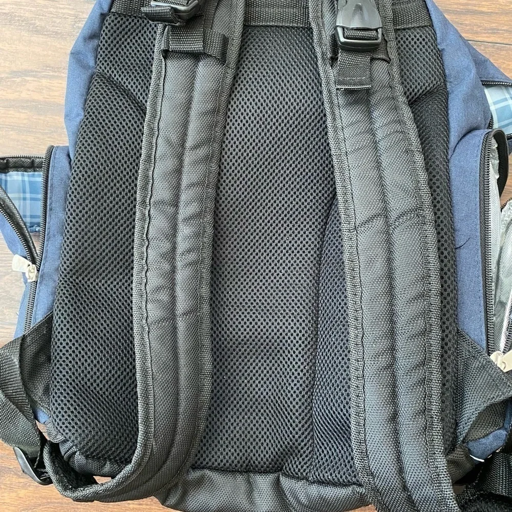 Fisher-Price Backpack Diaper Bag, Blue
